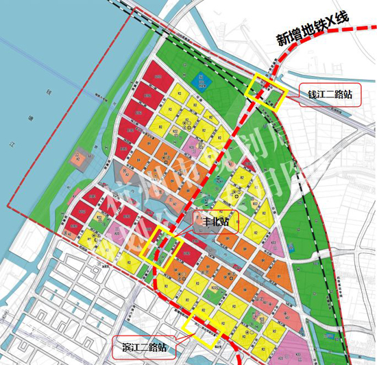 钱江世纪城要建成中央活力区 新增地铁x线