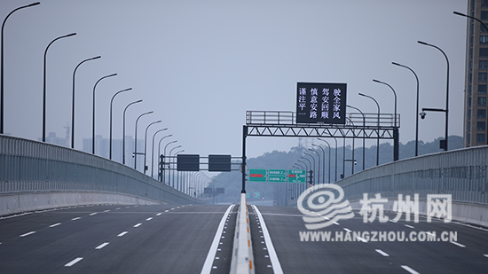 杭州快速路建设再提速近期有三段高架要通车了年内还有多条要完工