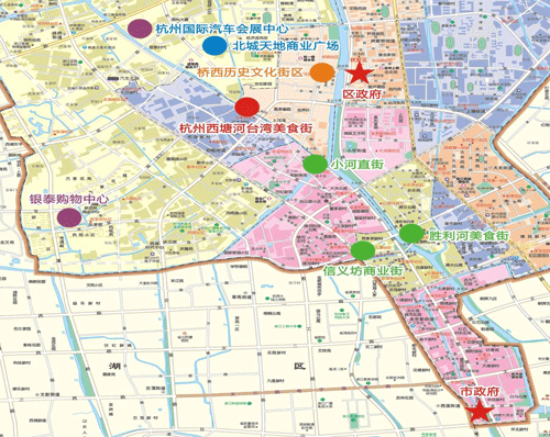 西塘河台湾美食街道路交通发达畅通,与汽车北站相邻.