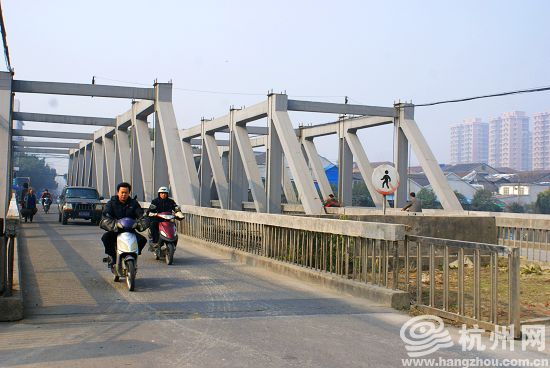 凤起东路运河桥将被京杭运河杭州段第一座斜拉桥代替(图)