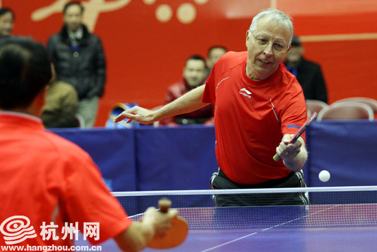 中美乒乓外交40周年 美国球员感叹中国变化之大