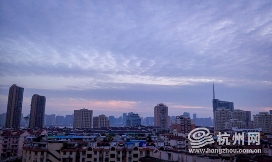 今天你的朋友圈被杭州的云朵刷屏了吗？