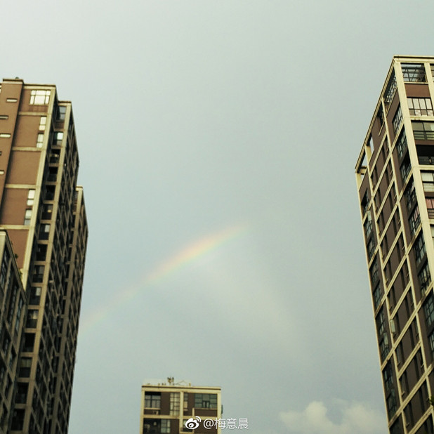杭州雨后彩虹