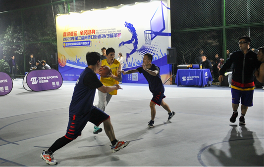 闸弄口街道"郑武体育公园"正式开园 喜欢运动的你不要错过这场篮球赛