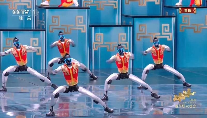 宇树科技机器人在春晚表演《武BOT》截图 配图6
