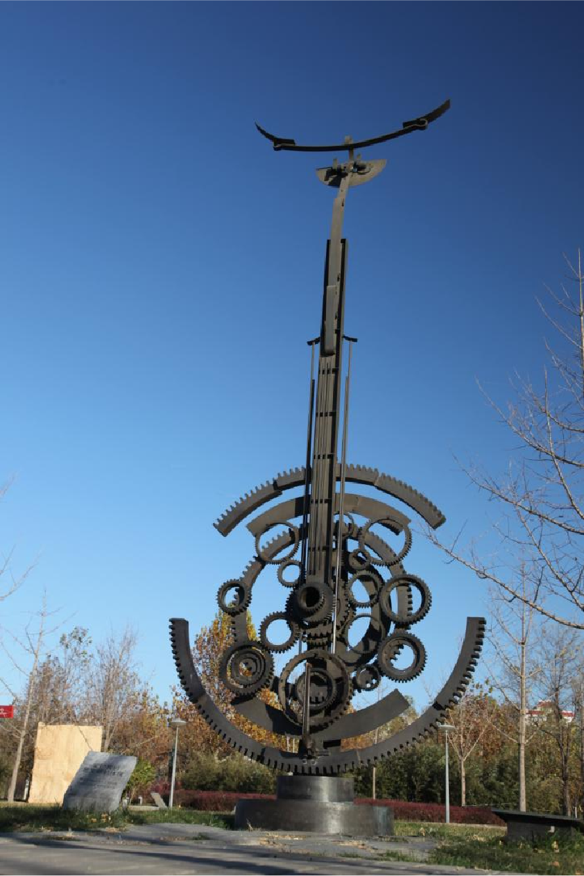 林岗作品《八月赞歌》,参加2008年北京奥运会雕塑展并被永久收藏 配图5