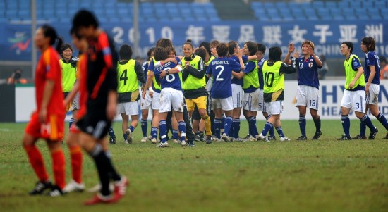 图文-[女足亚洲杯]中国0-2日本我们和世界杯说再见