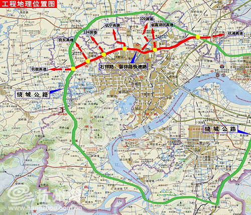 留石快速路二期贯通 城西出行提速明显(图)