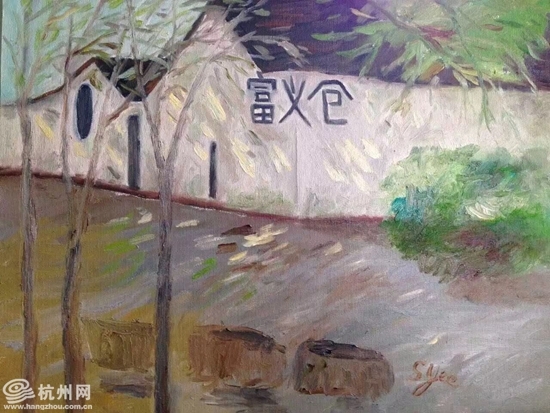 “梦回故乡·画说拱墅”女华侨俞莎菲亚画展
