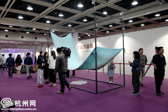 第九届杭州艺术博览会开幕 国际巨匠原作亮相杭州