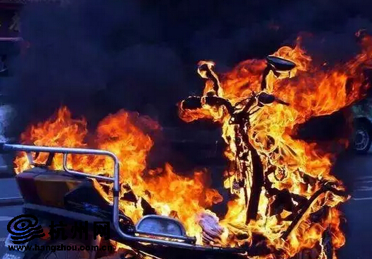 用人民的名义发布 近期电动车火灾多发频发预警 - 杭网原创 - 杭州网