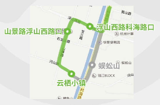 杭州365路等9条公交线路有调整