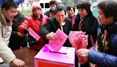 昨日，108万选民参加区镇两级人大代表选举